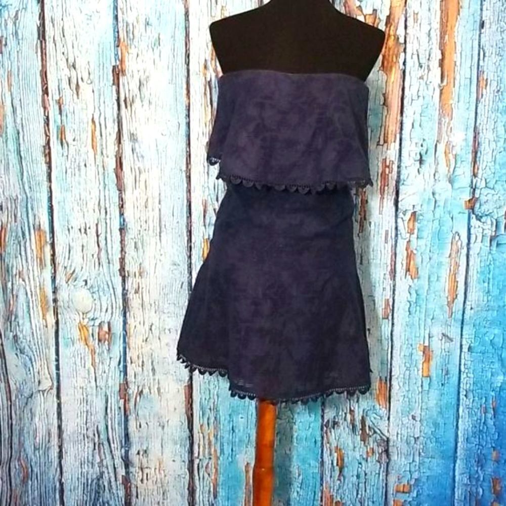 Ps the Label In Motion Strapless Lace Dress